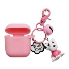 Case for airpods tpu animals pink-min